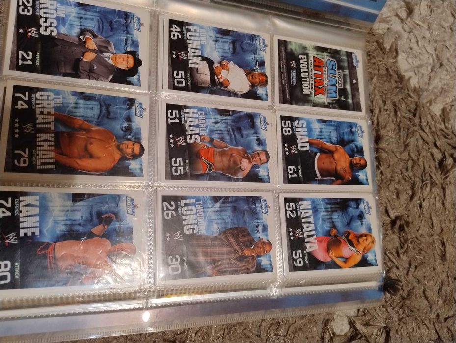 Wrestling ,album cartonașe luptători