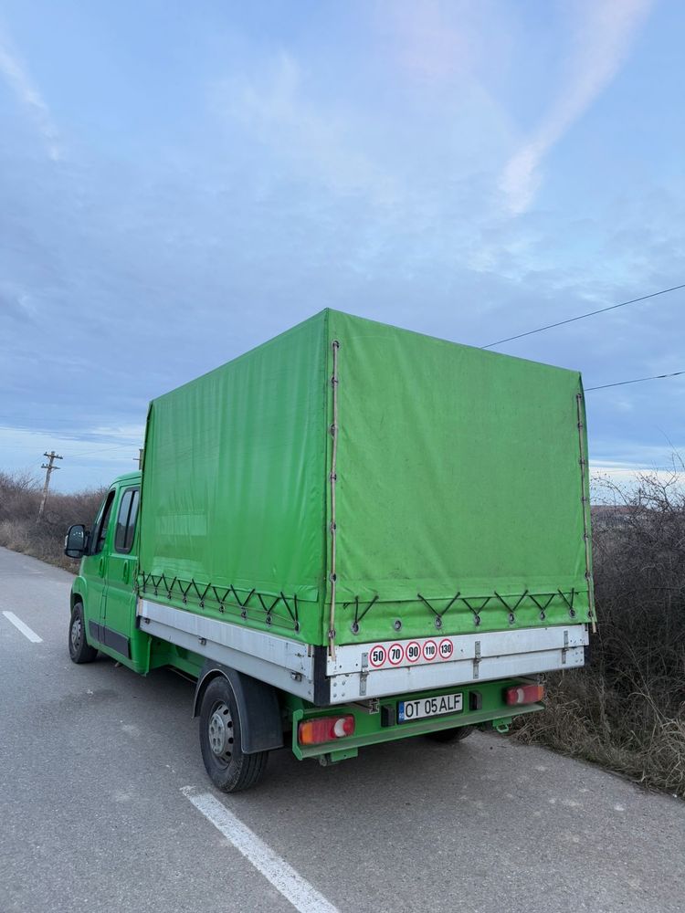 Citroen jumper 7 locuri+prelată