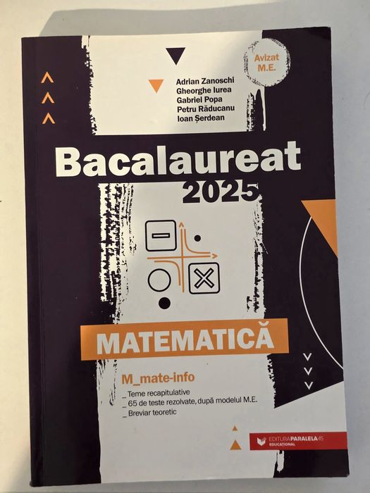 Culegere Mate pentru bacalaureat