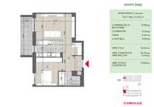 Quadra Trees // de vânzare 2 camere, SPAȚIOS, etaj 3 - Comision 0!