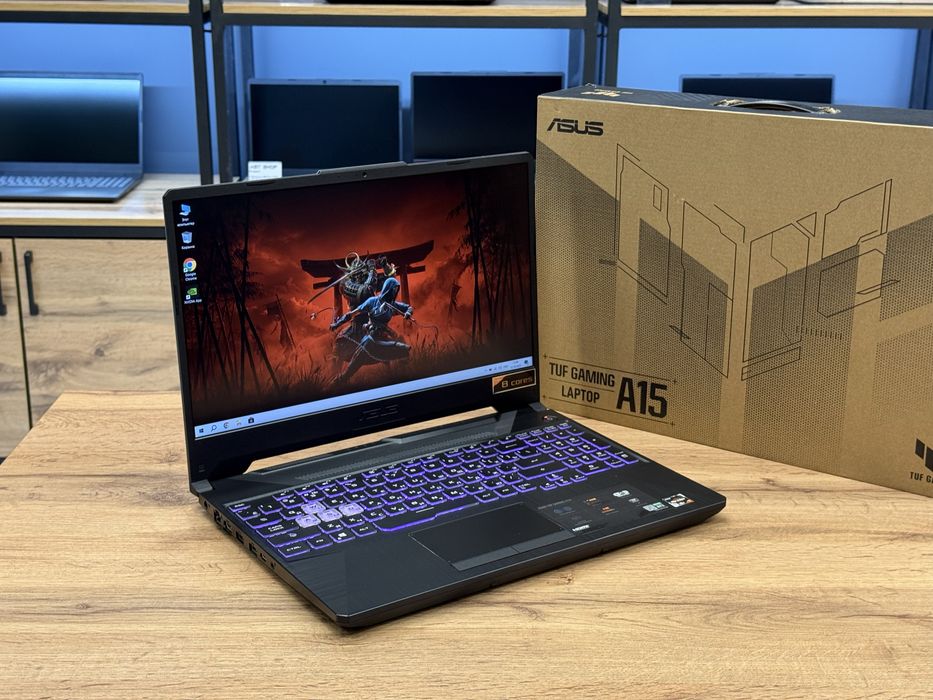 Asus TUF A15 | AMD Ryzen 7 4800H | RTX3050 | Игровой ноутбук