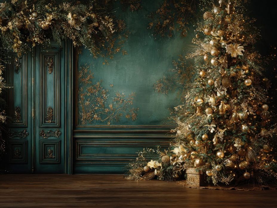 Бърз изработка! Коледни Фонове за домашна фотосесия или фотостудио