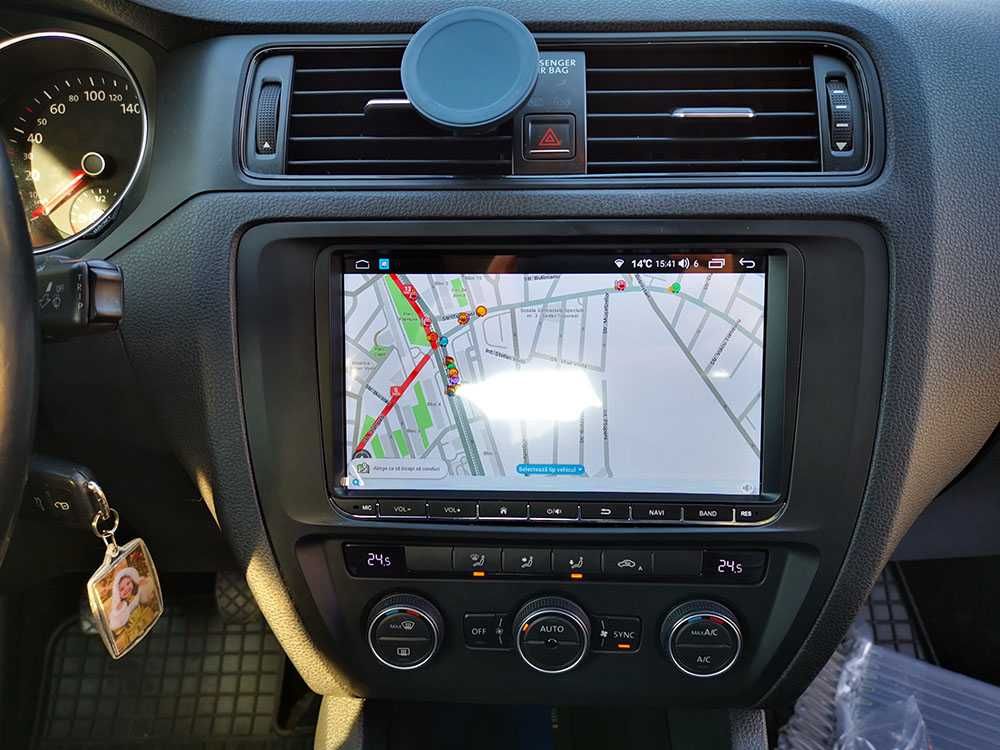 Navigatie VW Jetta Octacore 4+32GB DSP SIM 4G Carplay Android Auto