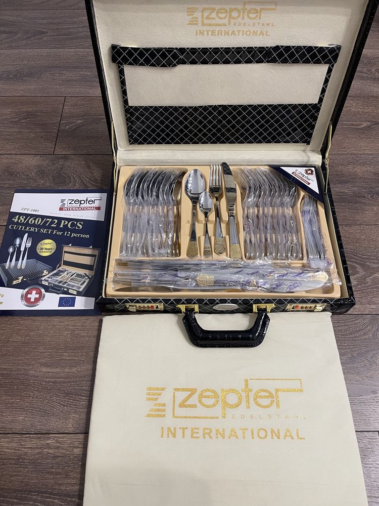Столовый набор Zepter на 12 персон, 72 предмета