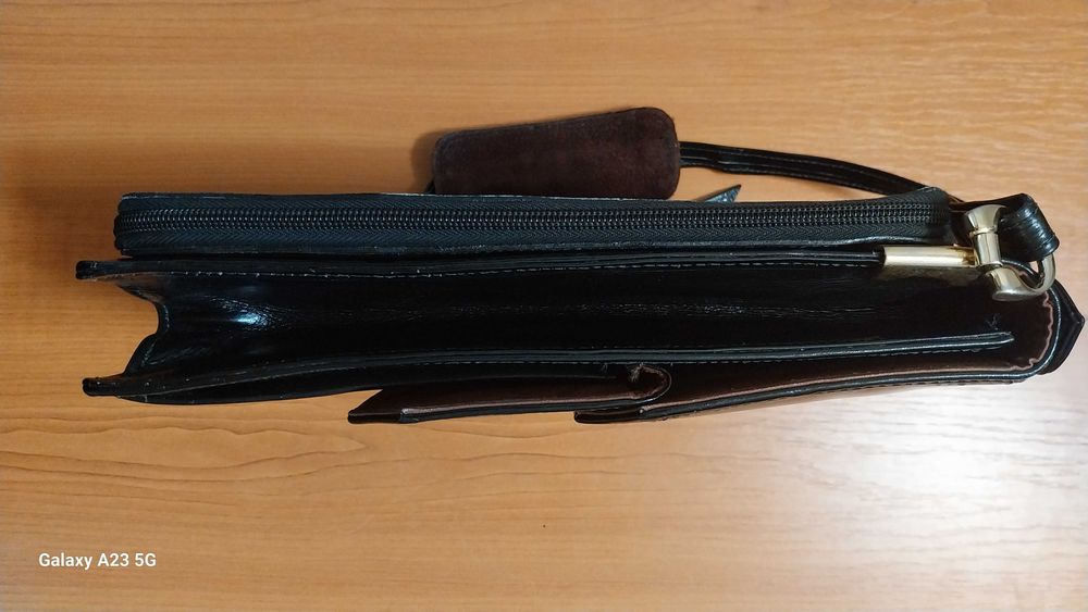 Borseta barbati, Davil Bag, piele naturala, noua