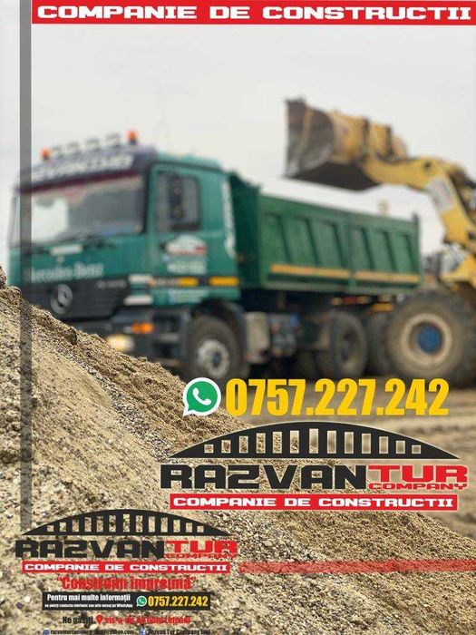 Nisip 0 - 4 tencuit / sapa /zidarie