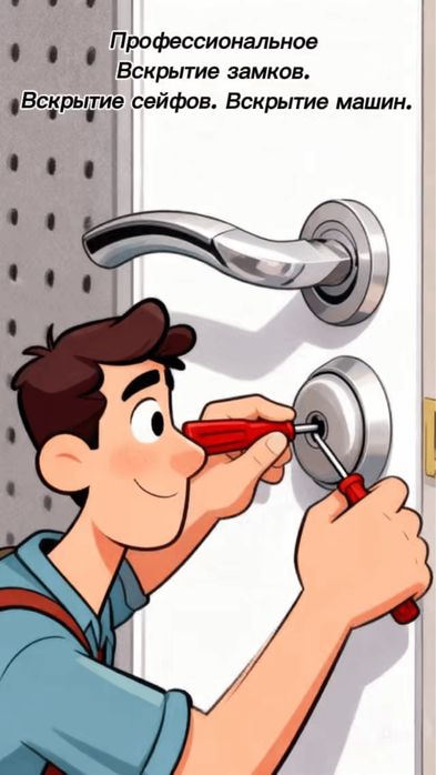 Профессиональное Вскрытие замков. Вскрытие сейфов. Вскрытие машин.