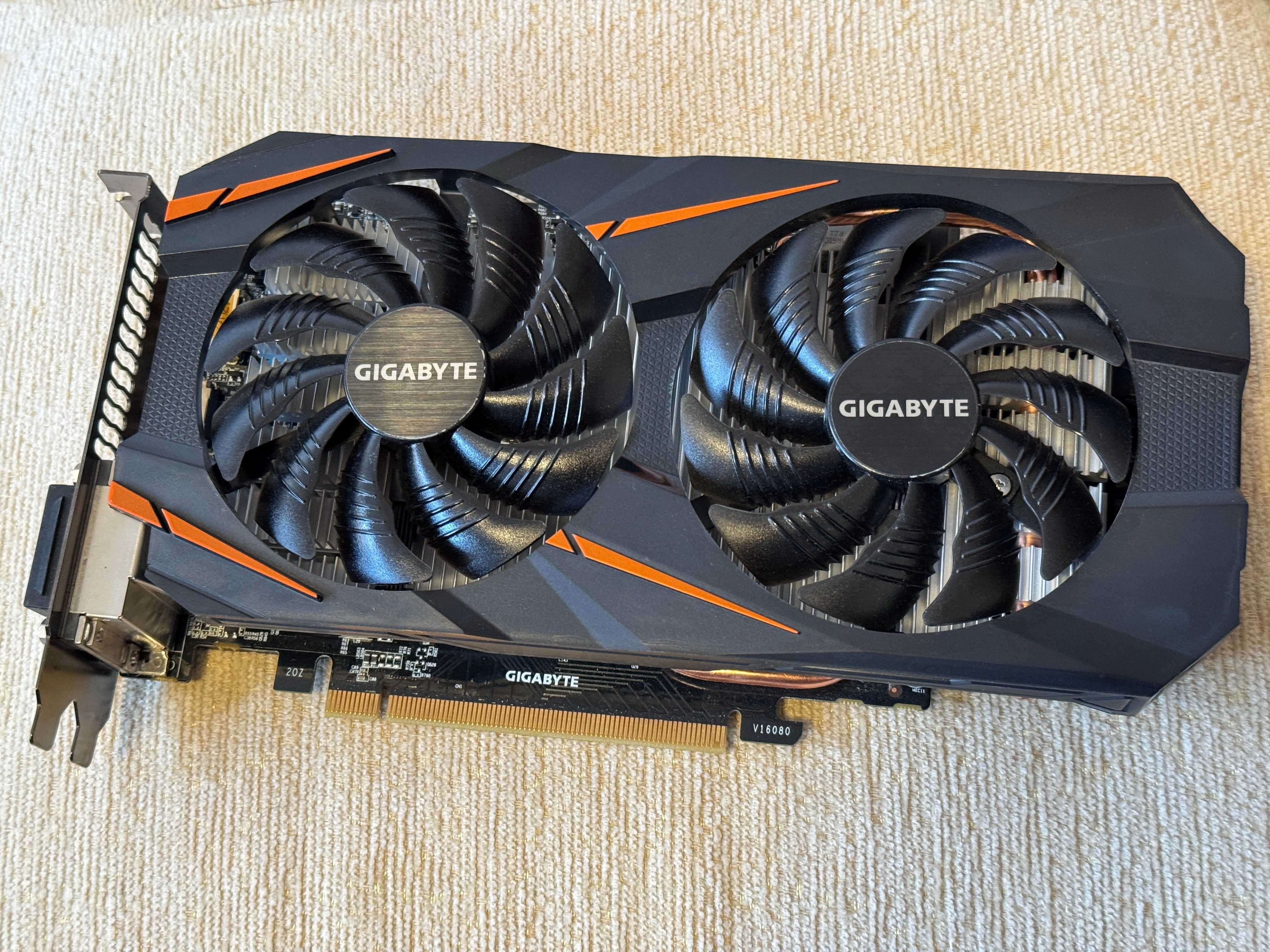 placa video Gigabyte GTX 1060 Windforce 3Gb 192 bits
