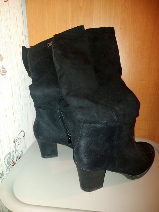 Дамски ботуши на ток