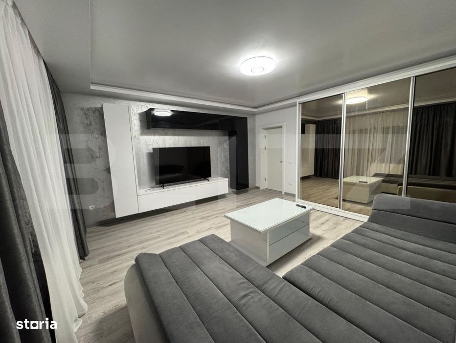 Apartament de inchiriat, 2 camere, decomandat, 60 mp, Drumul Muntenilo