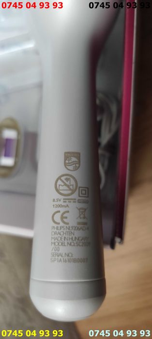 aparat epilat profesional DEFECT nu porneste PHILIPS SC2009 complet