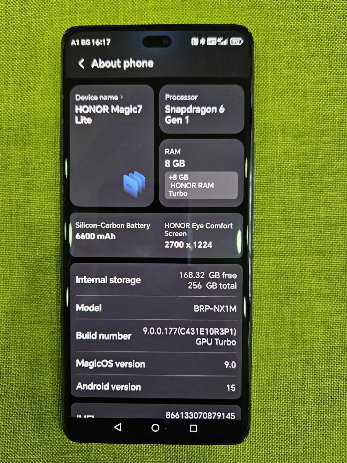 Honor Magic7 Lite 256GB с подаръци