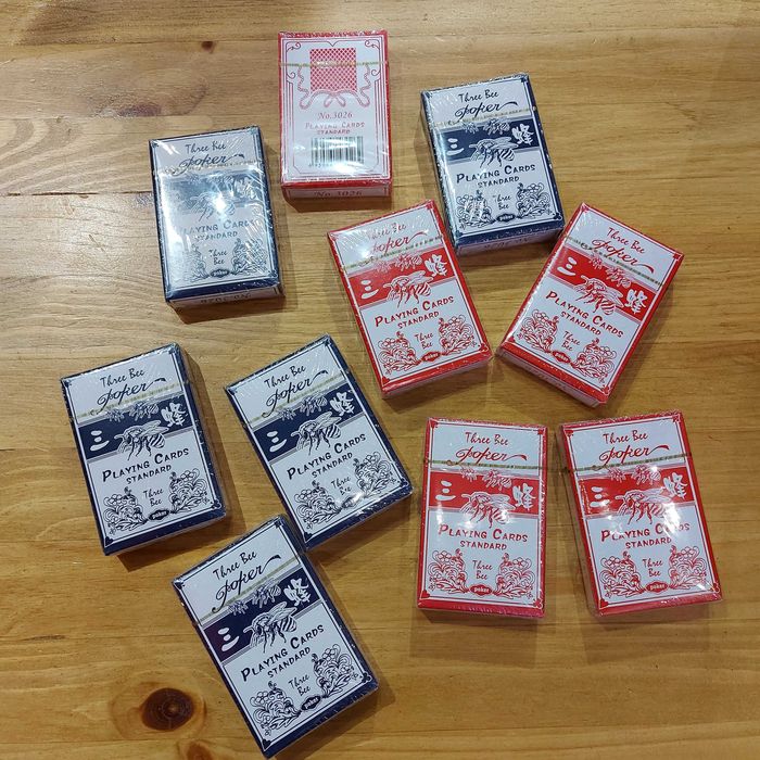 Карты игральные Poker Three Bee. Покер. Playing Cards. Карточная игра