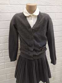 Школьная форма серая юбка и джемпер. Размер 122-128
