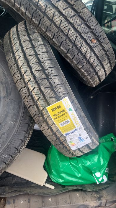 Новые шины 185/75/р16