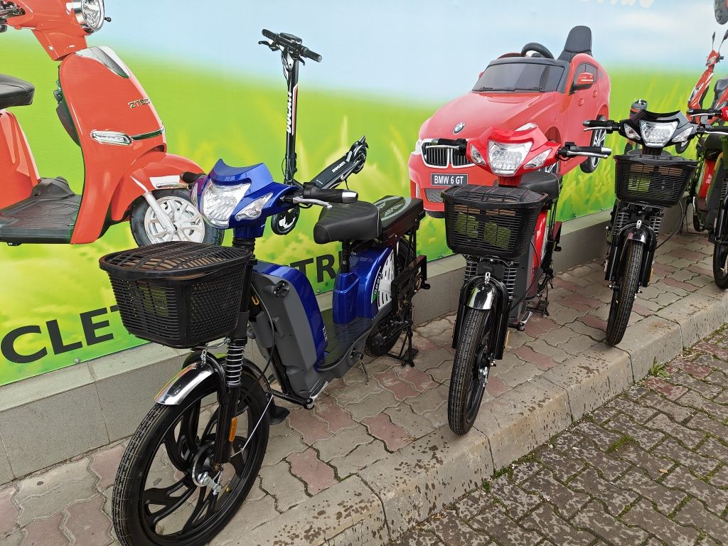 Bicicleta Electrica Deluxe KM5-60V 25km/h, NOU 2024 ! 500W Fara permis