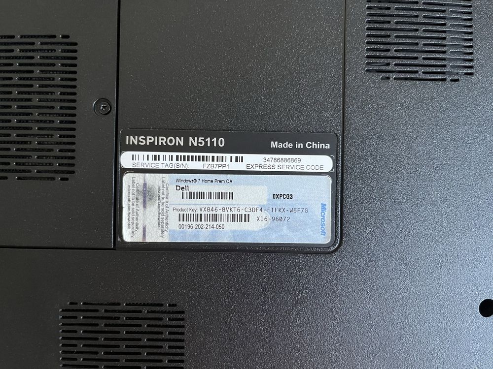 Лап топ INSPIRON N5110