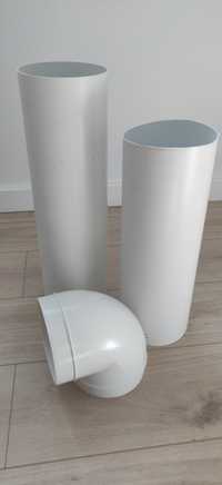 Cot PVC 150mm + Tub rigid PVC 150mm  /Ventilatie/Instalatie/Tub Hota