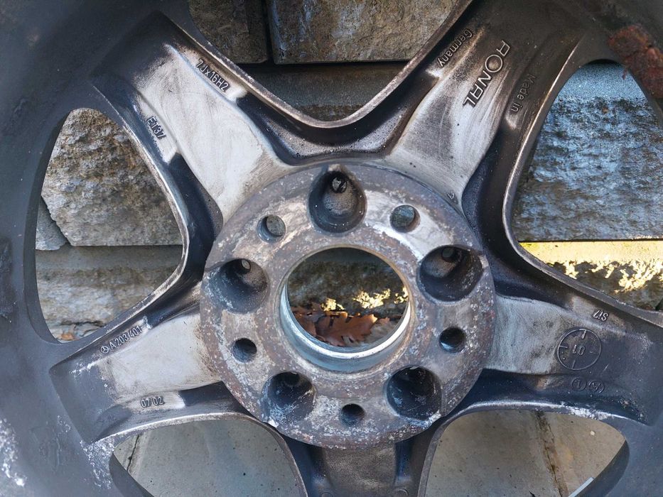 Гуми 16 цола с джанти за Мрцедес  С клас W203 В203 205/55/16 7Jx16H2