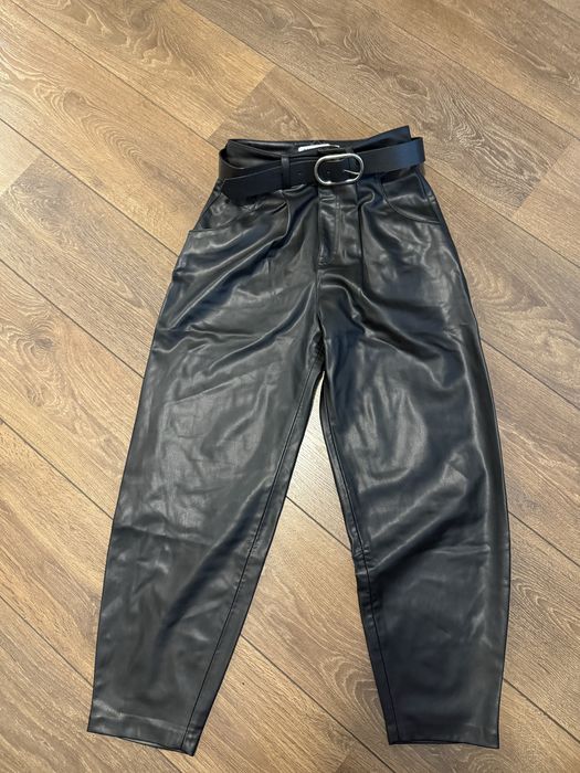 Кожен панталон Zara