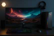 Monitor Gaming MSI MAG342CQR, 34", 144Hz, WQHD, Curbat – Ca Nou