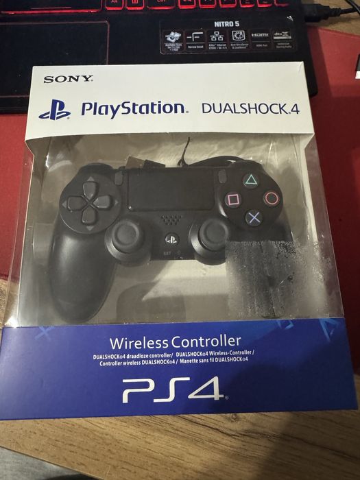 Геймпад DualShock 4 v.2, джойстик ps4, подходит к ПК и телефонам
