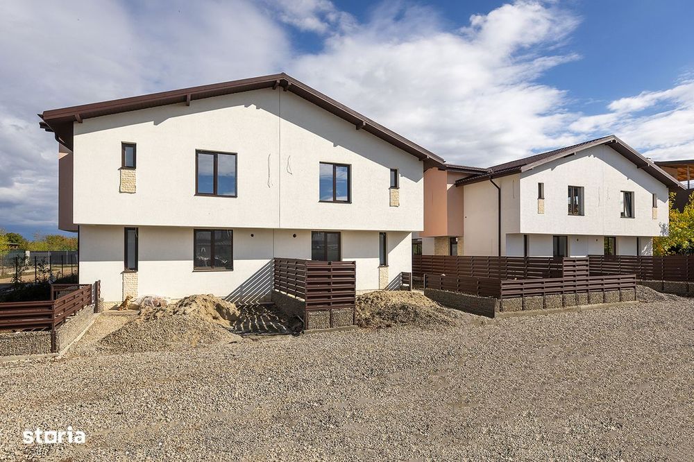 Casă nouă la cheie - Săftica – Balotești, 4 camere, 3 băi, Comision 0%