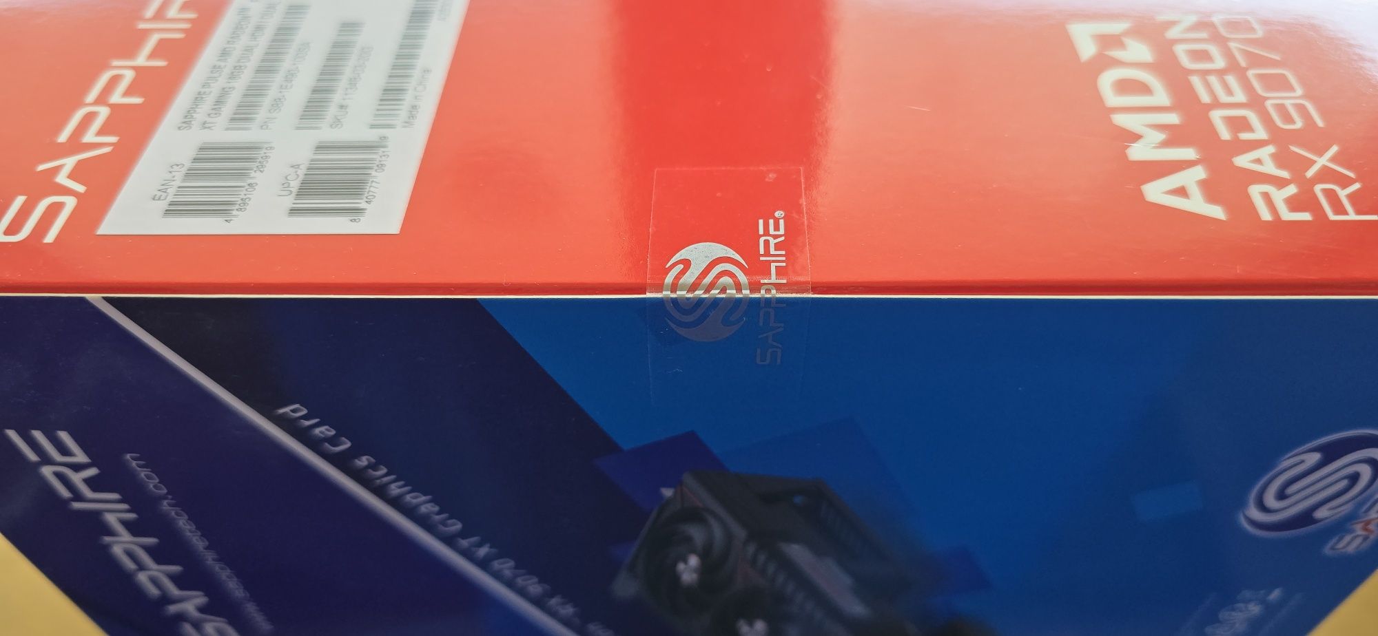 Видео карта Sapphire Pulse RX 9070 XT 16GB GDDR6 AMD, чисто нова