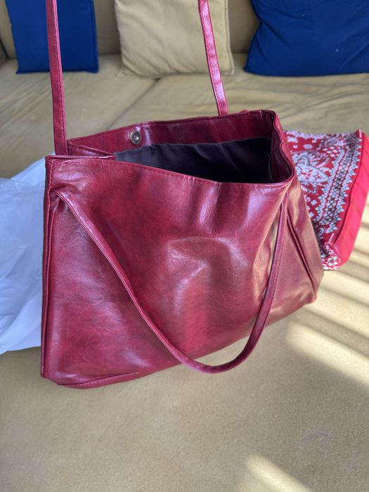 Сумка новая бордовая