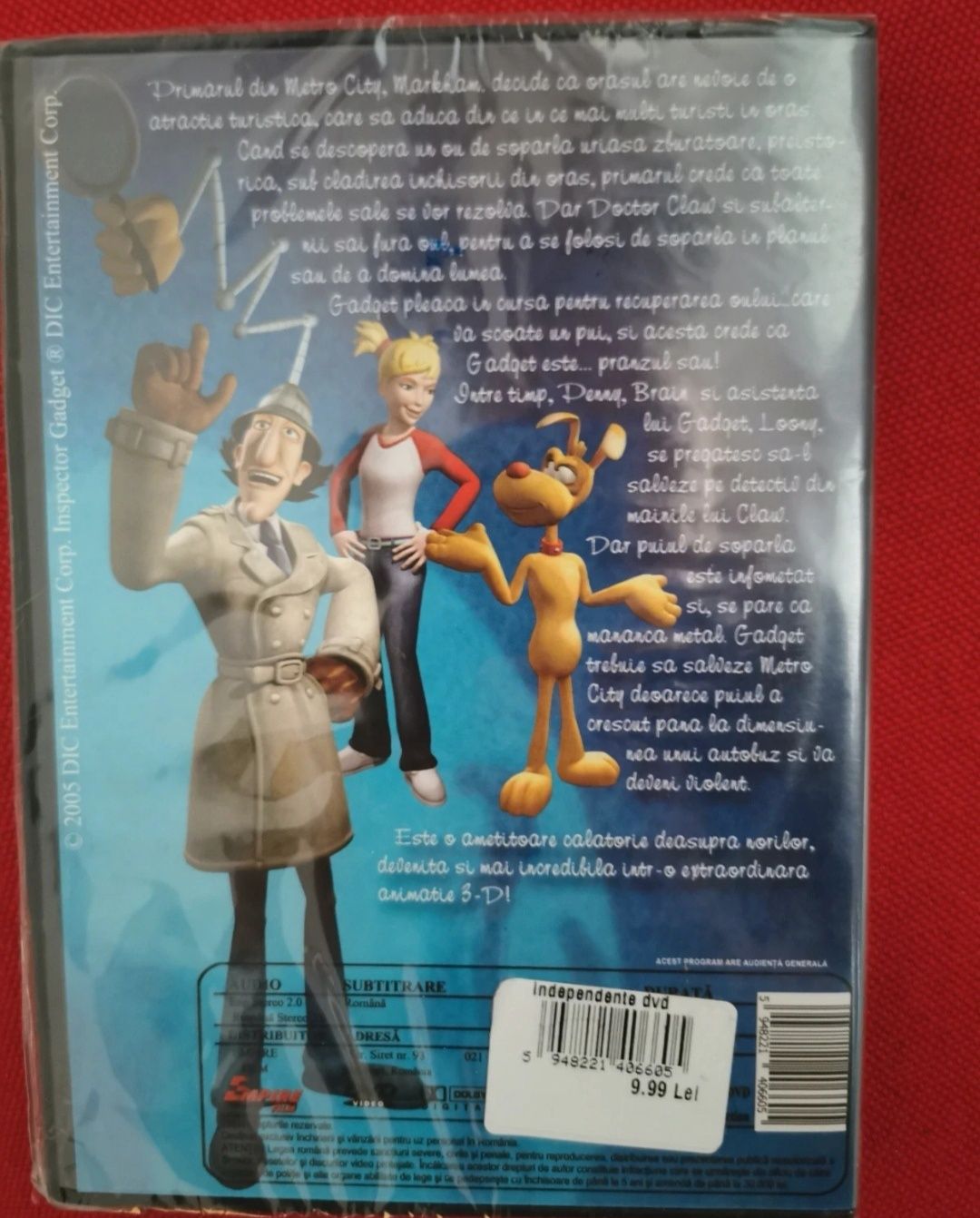 Set DVD uri Vipo si Inspectorul Gadget