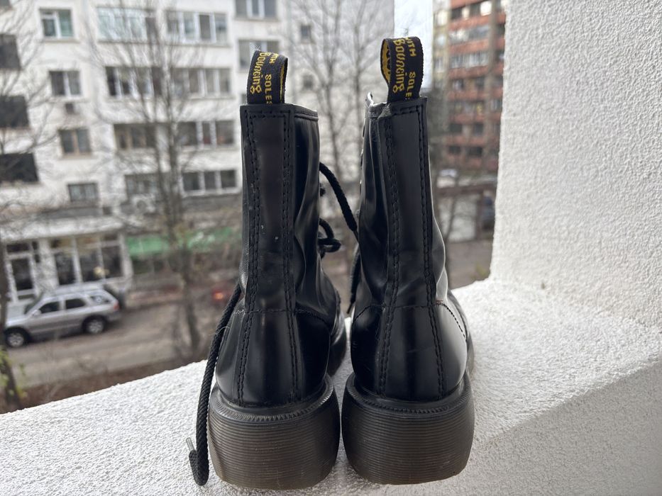 Кубинки винтидж естествена кожа Made in England Doc Martens