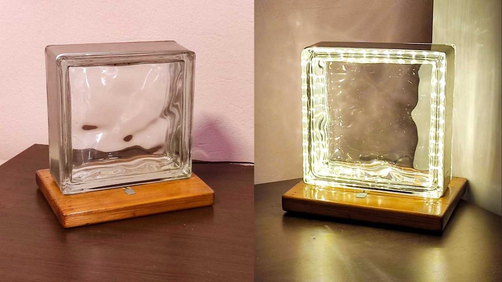 veioza led unicat deosebita cu touch control