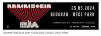 Bilet Rammstein 25.05 Belgrad