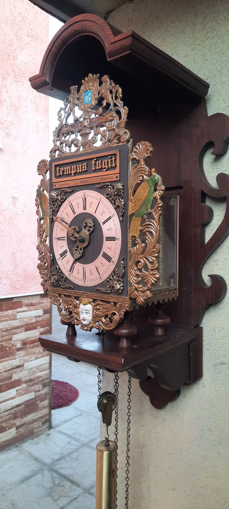 TEMPUS FUGIT  Голям Холандски Часовник