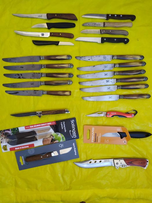 Lot cuțite camping/ vânătoare
