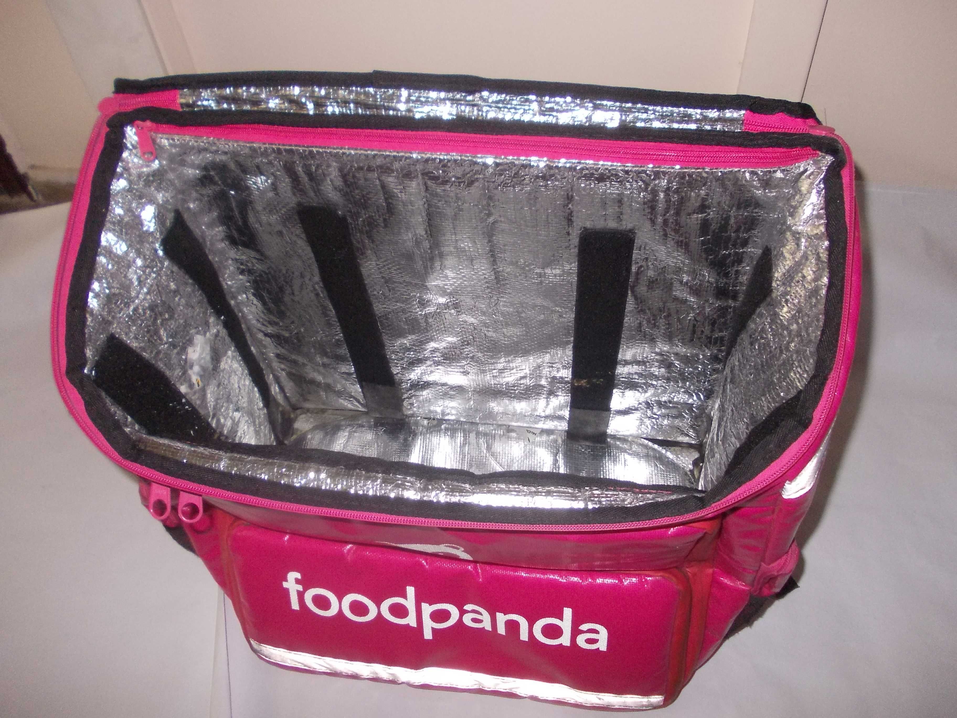 Geanta termica Food PANDA rucsac mare pt transport alimente si bauturi