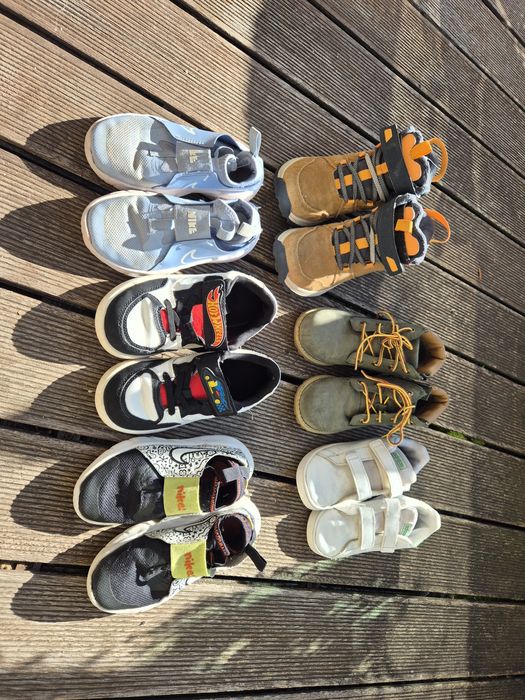 6 чифта детски обувки размери 28-30