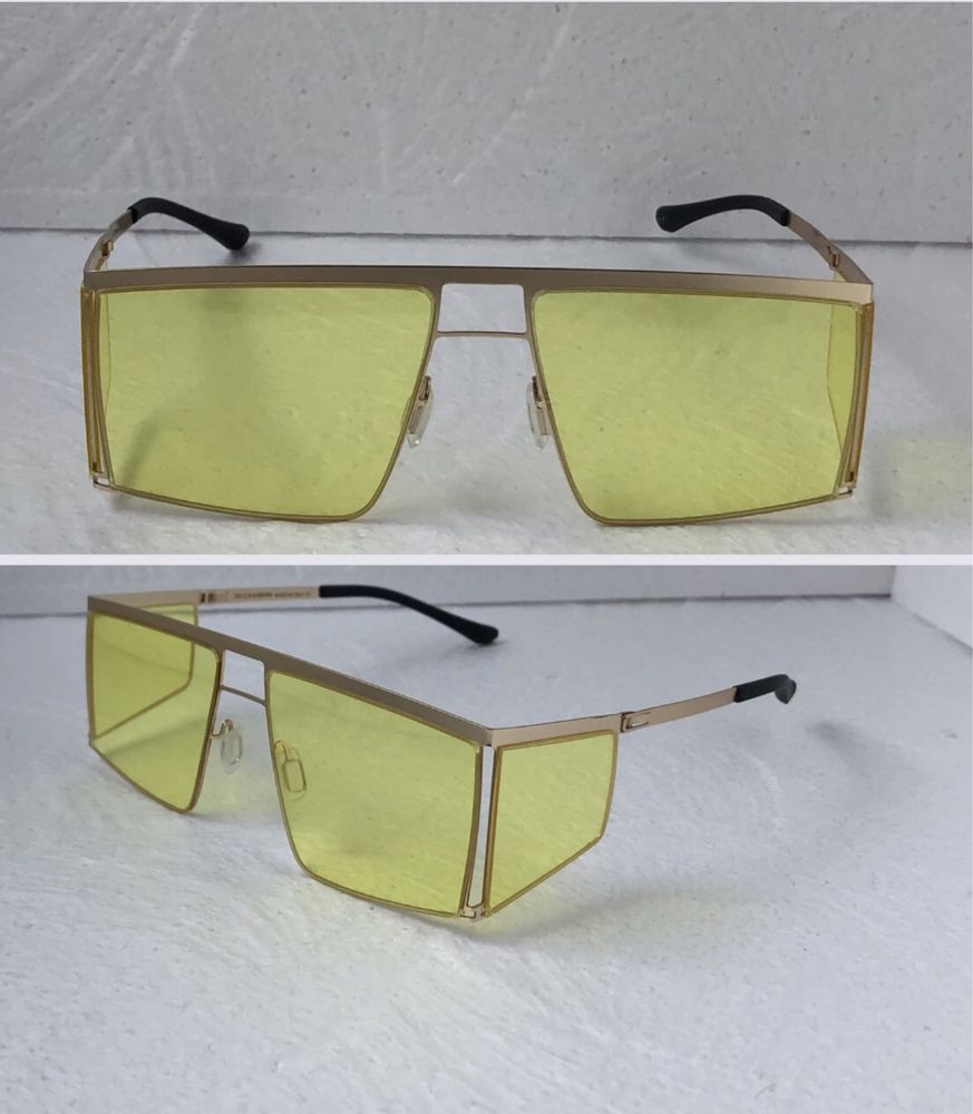Dolce Прозрачни Мъжки слънчеви очила 3 цвята черни жълти DG 7141