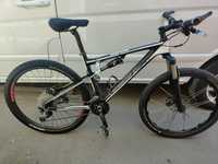 Bicicleta mtb full suspension carbon Fox Haibike