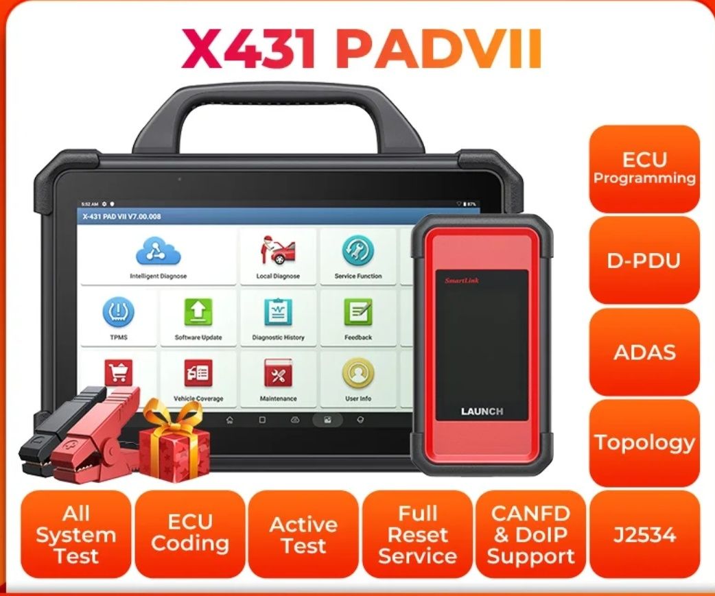 Launch x431 PADVII tester auto obd diagnoza