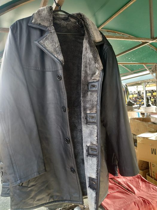 Geaca de piele veritabila