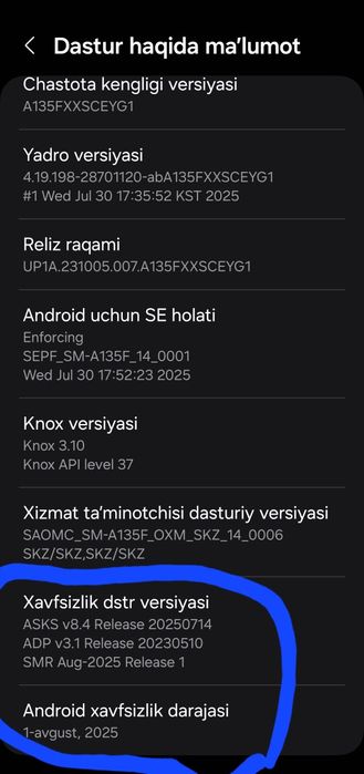 Samsung A13 sotiladi