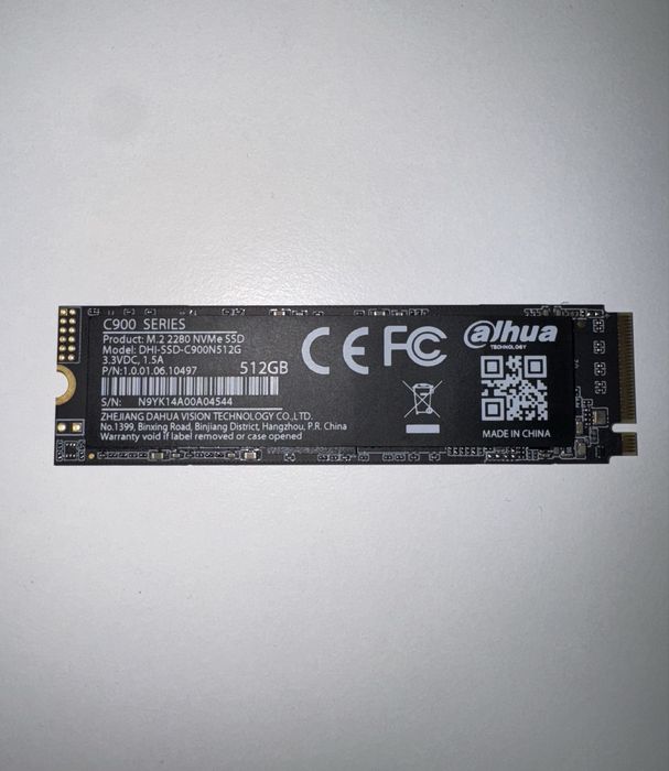 SSD Dahua C900 NVMe M.2 2280 — 512GB