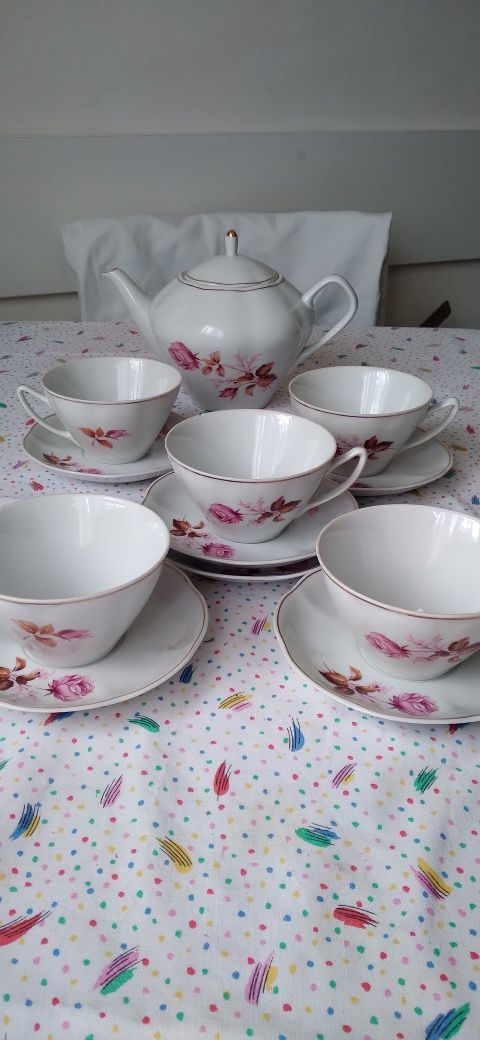 Set 5 cesti+ 6 farfuriile cafea ceai