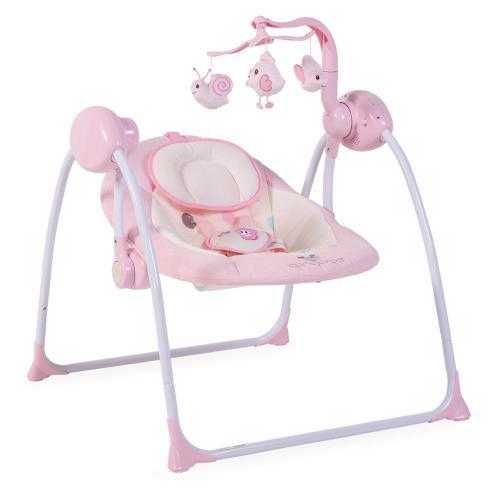 Електрическата люлка Baby Swing Plus розова