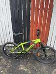 Bicicletă MTB Rockrider ST500 20" Galben fluo
