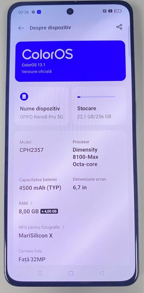 OPPO Reno 8Pro 5G