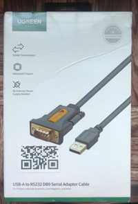 Ugreen Кабель RS232 DB9 9pin USB 2.0 (Длина кабеля 2 метра)
