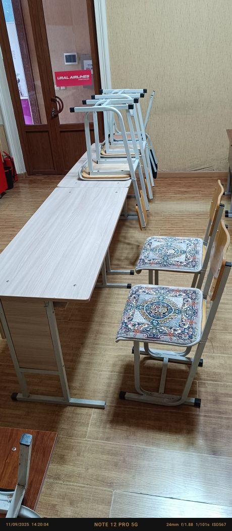 Parta va stullar sotiladi arzon narxlarda