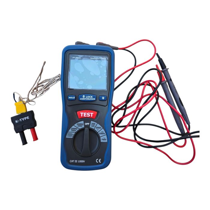 Aparat de măsură,  tester izolatie DT 5500